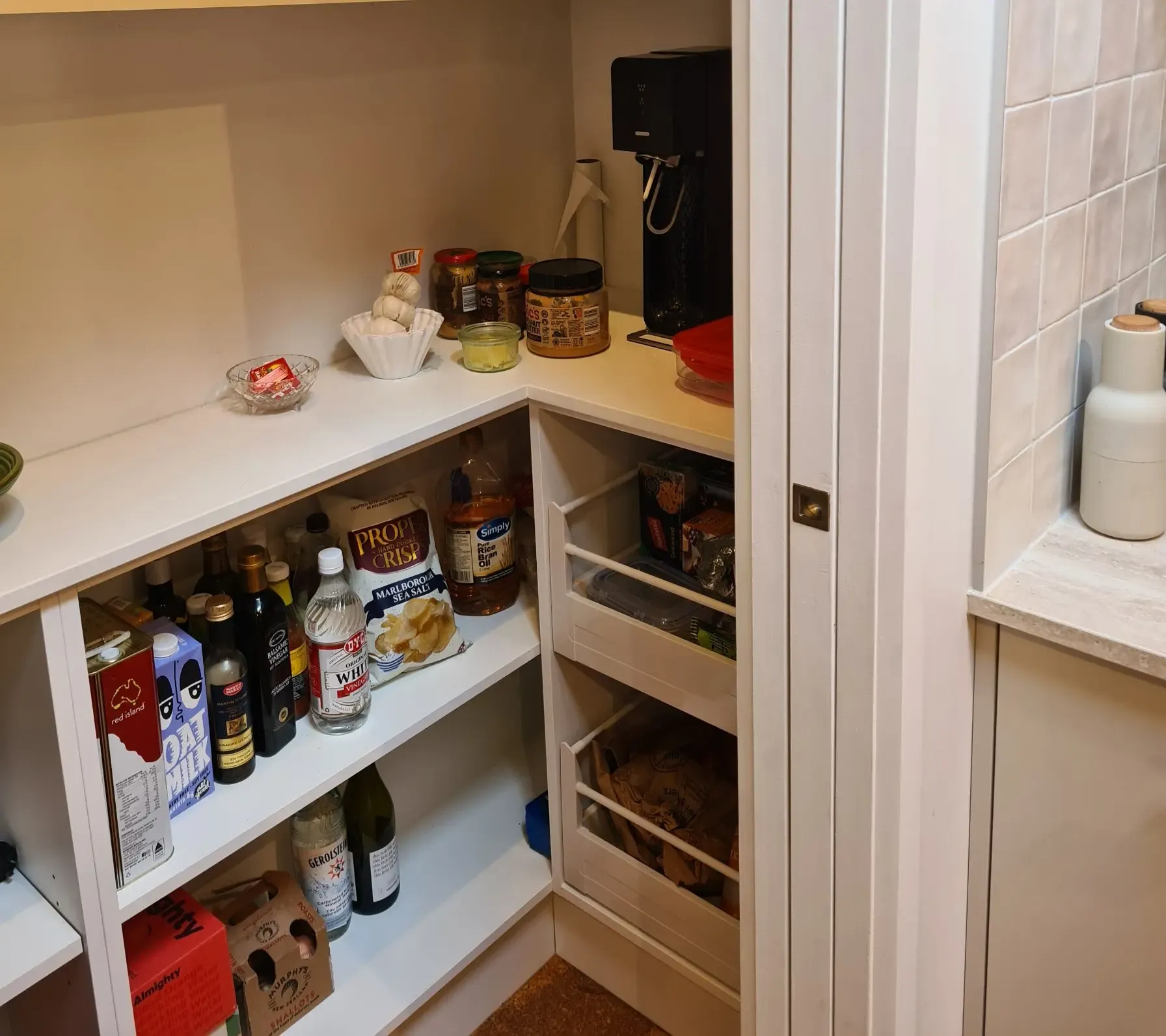 Charlotte Kool Pantry Auckland - Quality craftsmanship by Next Level Kitchens
